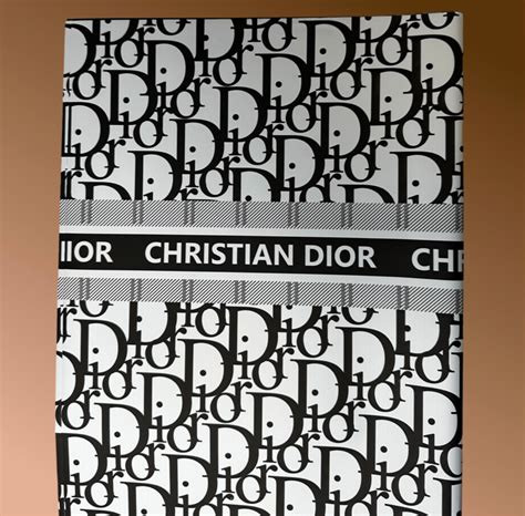 CHRISTIAN DIOR KOREAN FLORAL WRAPPING PAPER – .